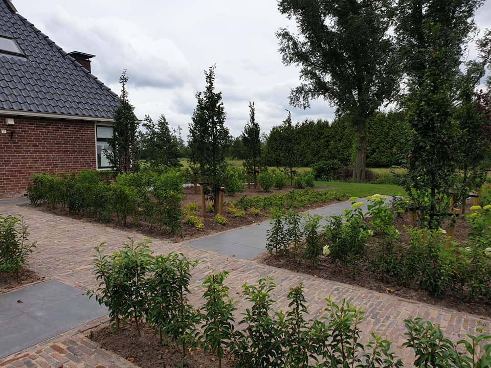 Tuin in Damwoude