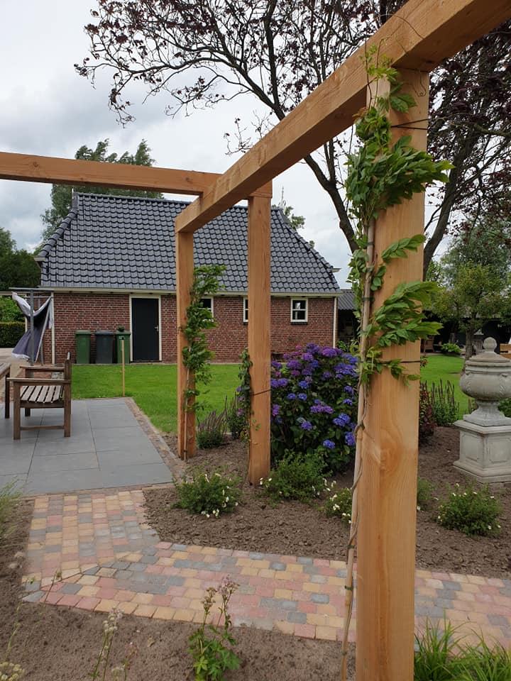 Tuin in Damwoude